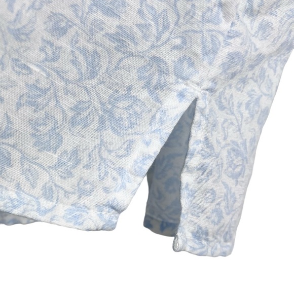 JOIE Cotton/Linen Embroidered Lightweight Peasant Boho Blouse - Picture 5 of 9